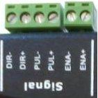 Zdjęcie pinów złącza sygnałów sterujących P1 sterownika SSK-B12