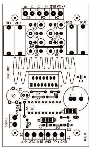 Schemat montażowy sterownika SSK-B01- 2A