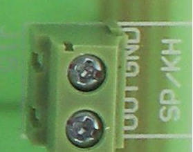 Zdjęcie pinów złącza sterującego P6 płyty głównej sterującej CNC - SSK-MB2