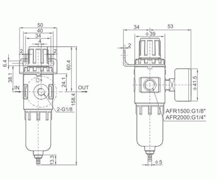 Filtr Reduktor Afr2000 Akcesoria Cnc